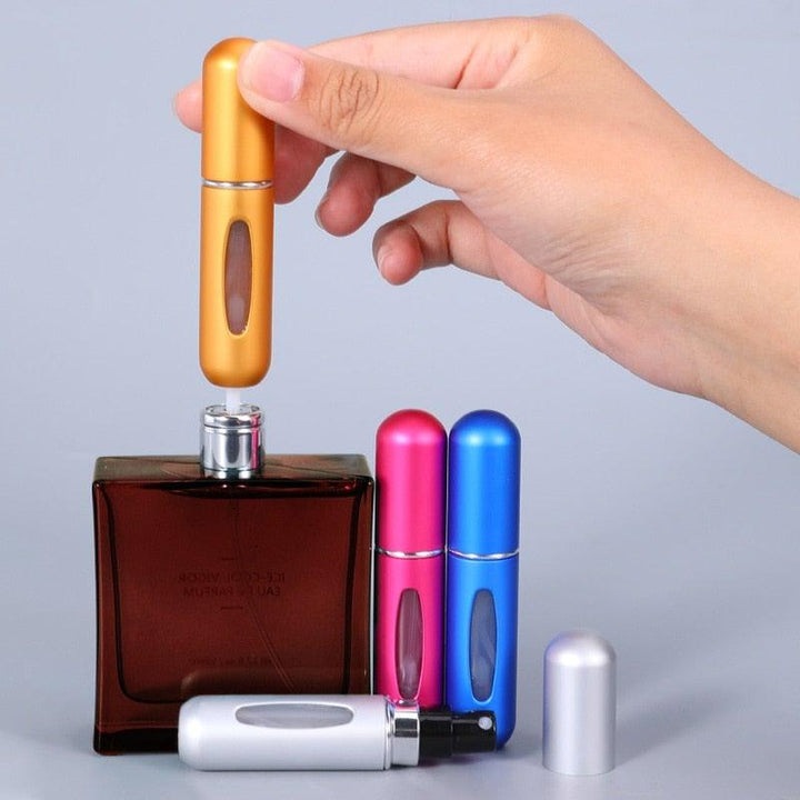 Skanto | Parfyme Atomizer - Bærbar Mini Etterfyllbar Parfymeflaske med Sprayhode