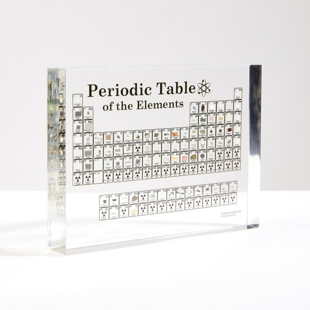 Skanto | Periodisk Tabell Ekte Elementer Utstilling