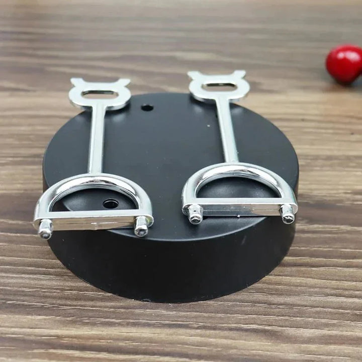 Perpetual Motion Ferris Wheel Desk Ornament in Metal Modern Style | Skanto