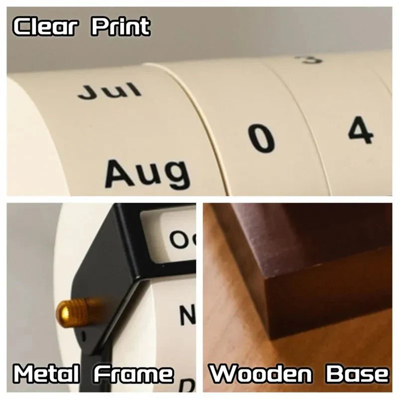 Skanto | Perpetual Bike Desk Calendar