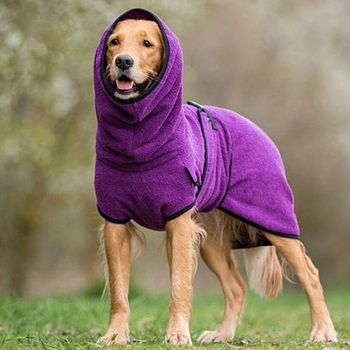 Skanto | CozyPaws - Fleece-Hundjakke med Hette for Varme og Komfort