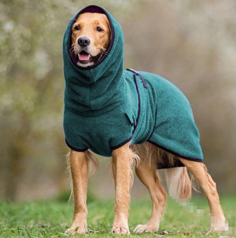 Skanto | CozyPaws - Fleece-Hundjakke med Hette for Varme og Komfort