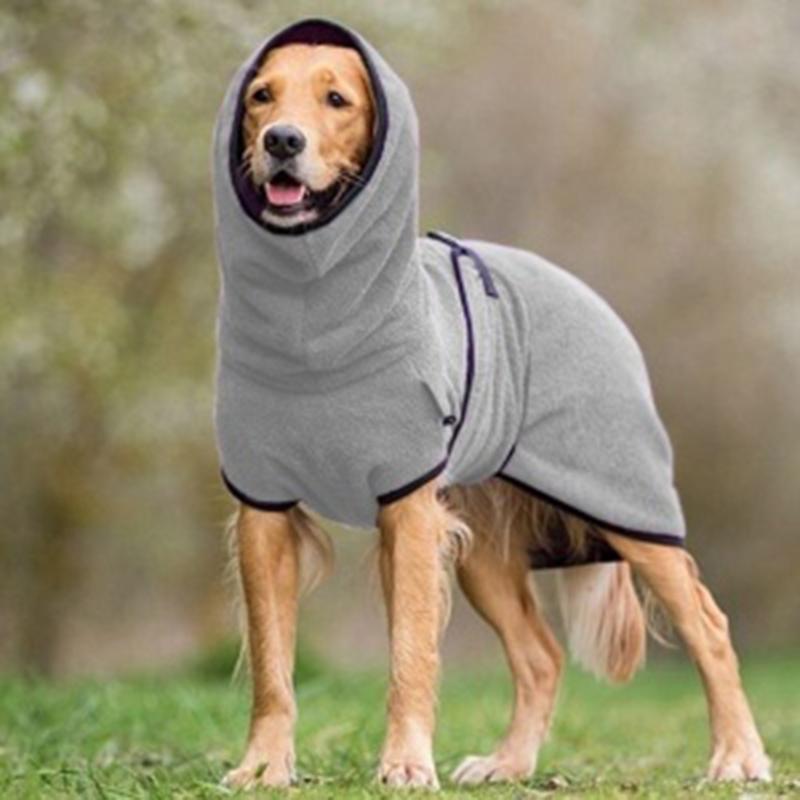 Skanto | CozyPaws - Fleece-Hundjakke med Hette for Varme og Komfort