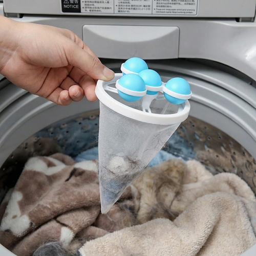 Pet Hair Laundry Filter for Washing Machines – Gjenbrukbart Nett Fangstskål