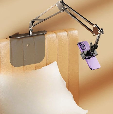 Skanto | Royaleva BedMate 360° Roterende Enhetsholder - Håndfri Mobil- og Nettbrettstativ