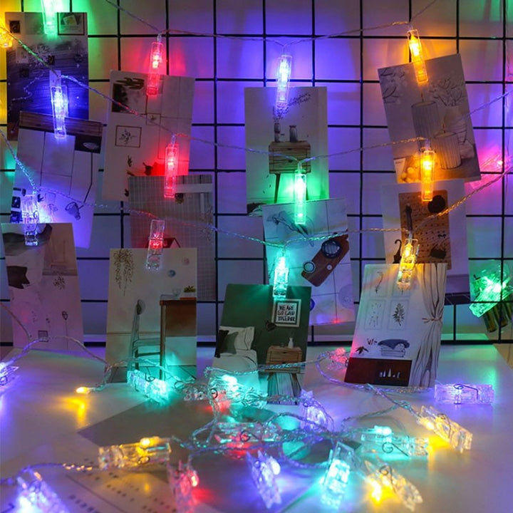 Skanto | Foto Klemmer LED Fairy Lyskilder for Bilder