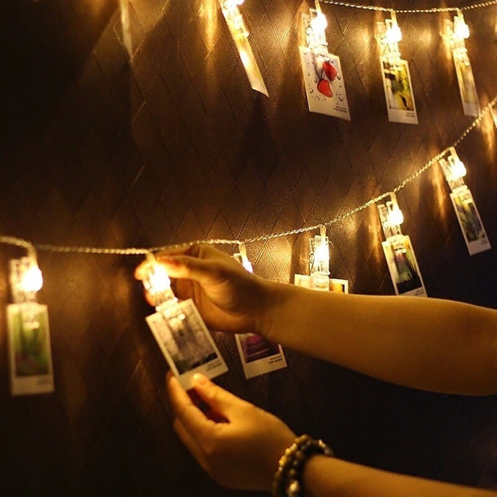 Skanto | Foto Klemmer LED Fairy Lyskilder for Bilder
