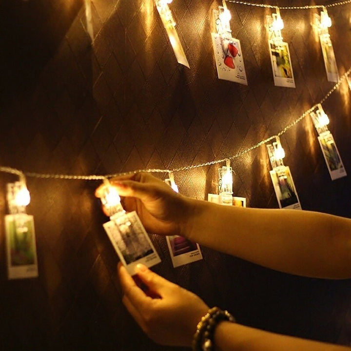 Skanto | Foto Klemmer LED Fairy Lyskilder for Bilder