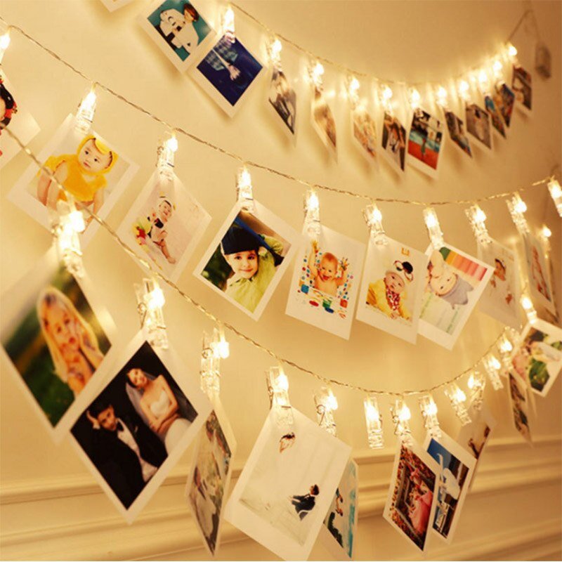 Skanto | Foto Klemmer LED Fairy Lyskilder for Bilder