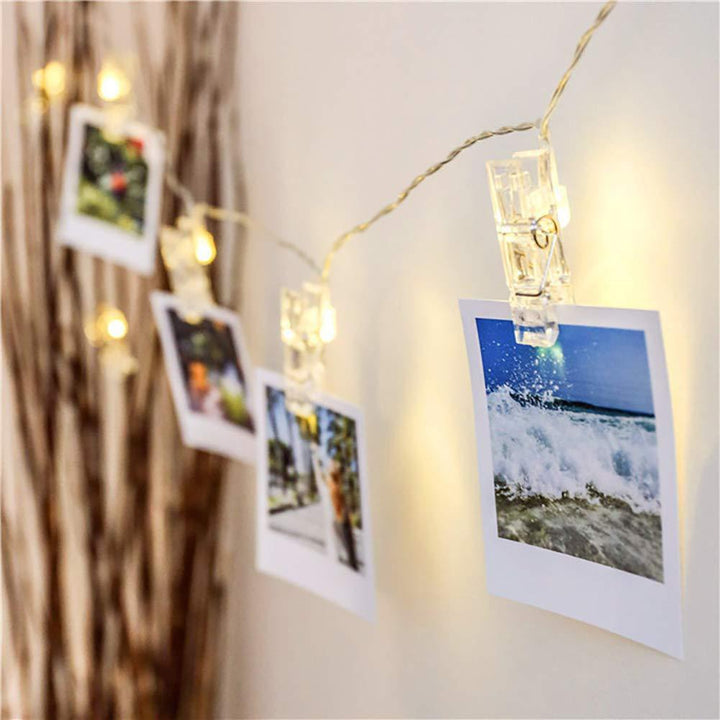 Skanto | Foto Klemmer LED Fairy Lyskilder for Bilder