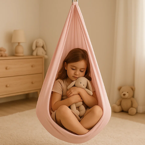 RustNest – Baumwollschaukel für sensorische Therapie for Kinder
