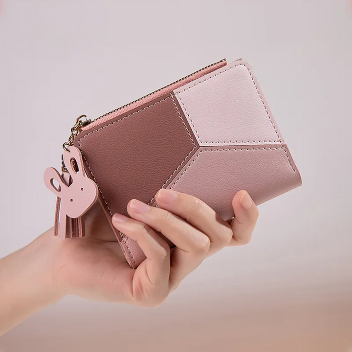 Mini lommebok med trendy dusk Skanto