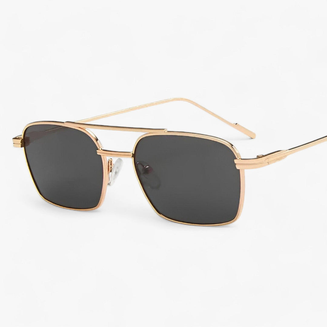 Vintage Unisex Solbriller med Dobbel Nese Bro – Aero | Skanto