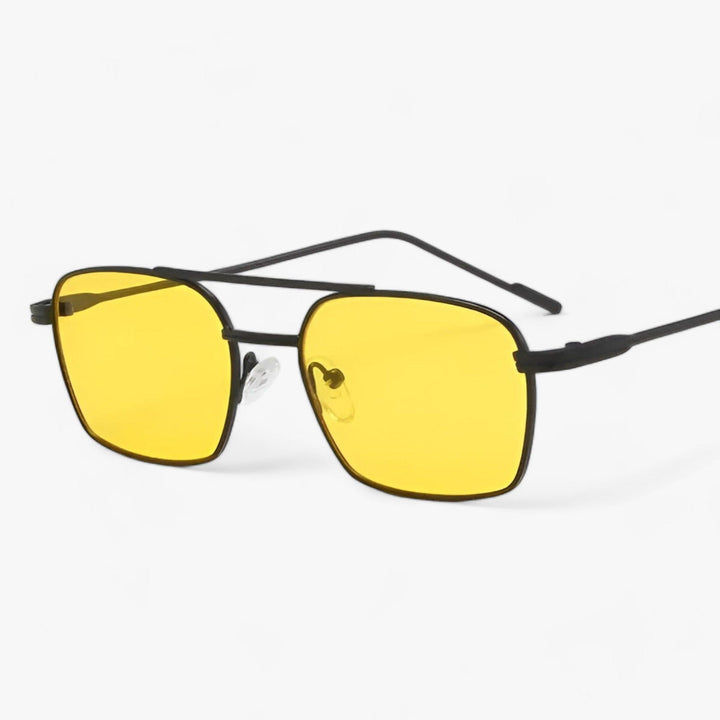 Vintage Unisex Solbriller med Dobbel Nese Bro – Aero | Skanto