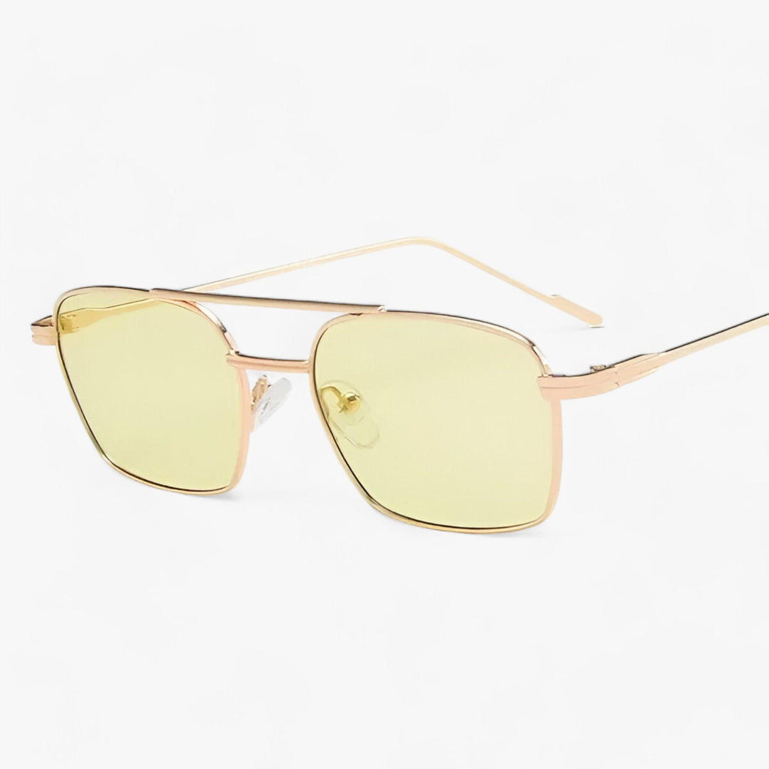Vintage Unisex Solbriller med Dobbel Nese Bro – Aero | Skanto