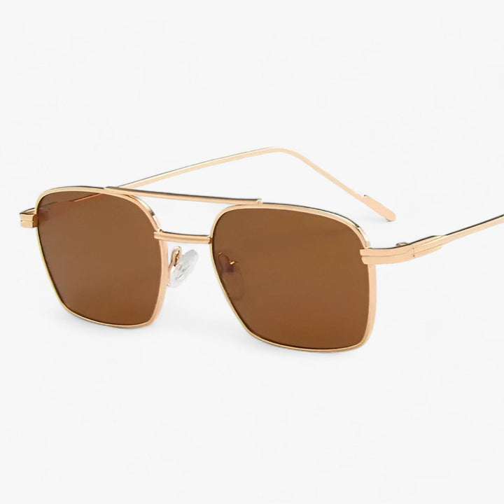 Vintage Unisex Solbriller med Dobbel Nese Bro – Aero | Skanto