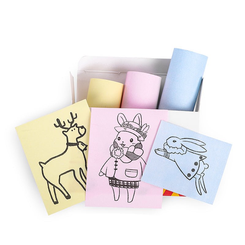Skanto | PrintAura Mini Pocket Printer | Bærbar blekksfri termisk skriver for bilder, notater og dokumenter