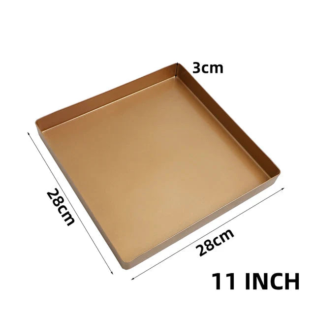 Pizza Square Bakeform Nonstick Kjøkkenutstyr Matlaging Ovnsbrett | Skanto