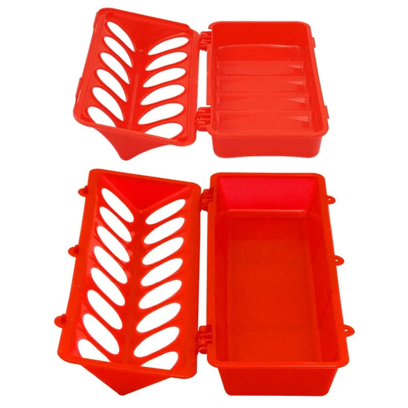 20/30cm Plast Flip-Top Fjærfe Fugl Fôrer Grunn Kylling Fôratube Rype fôringsbøtte Kvalitet Kylling | Skanto
