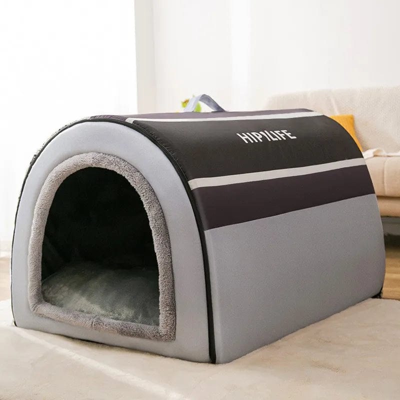 2022 Ny Vinter Varm Faltbar Hundehus Hundeseng Kjæledyr Utstyr Små og Middels Store Hunder Varmt Kjæledyr Utstyr Valpehule Sofa | Skanto