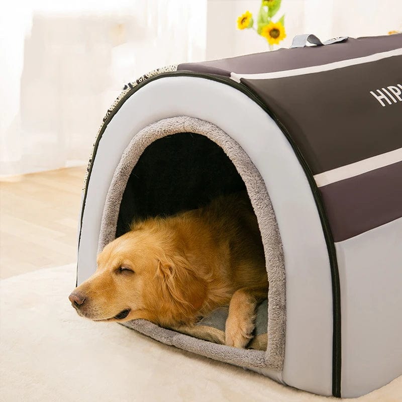 2022 Ny Vinter Varm Faltbar Hundehus Hundeseng Kjæledyr Utstyr Små og Middels Store Hunder Varmt Kjæledyr Utstyr Valpehule Sofa | Skanto