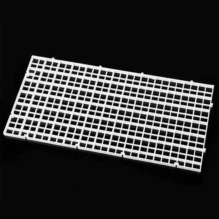 2stk Gravel Grid Isolasjonspanel Akvarium Separator Gratis Klipp Fiskebowl Skiller Filtreringsnett Rengjøringsverktøy Erstatningsdeler | Skanto