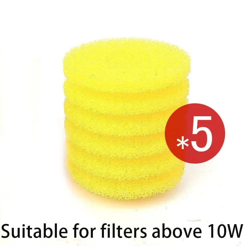 220V 5-I-1 Stille Filter for Akvarium Skilpadde Fisk Tank Nedsenkbar Vannpumpe Svampfilter Skimmer Lage Bølger Tilbehør | Skanto