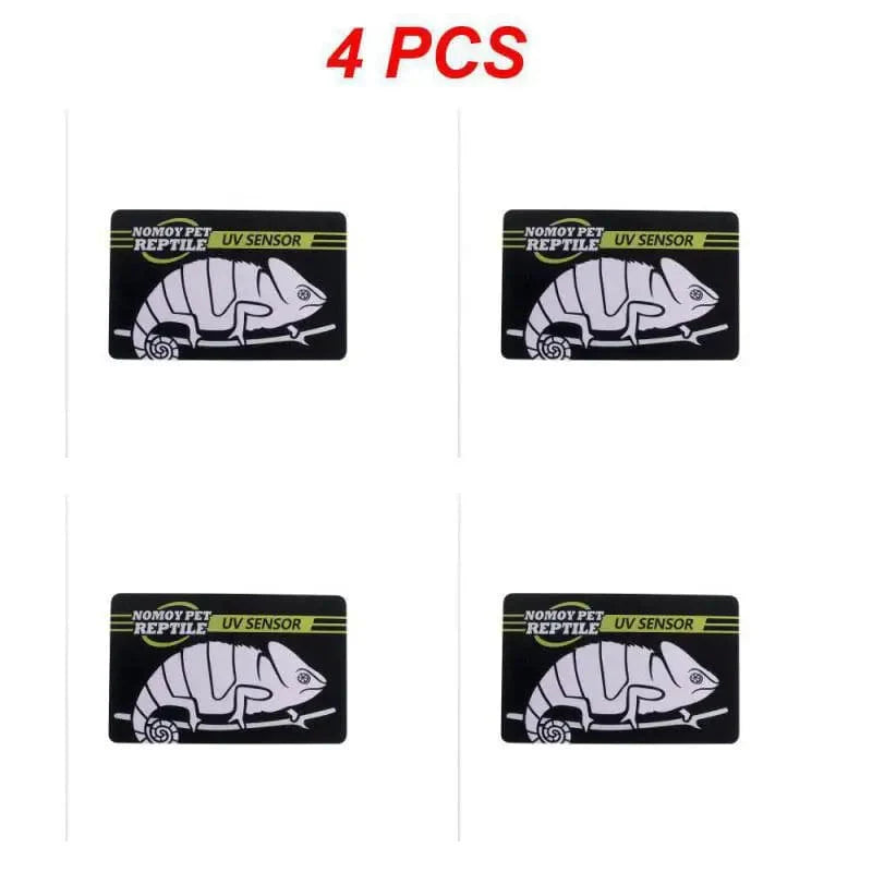 5-1PCS UVB Tester Reptil UVA UVB Fluorescent Lampe Tester Kort Reptil Lampe UV Sensor 10 Sekunder Hurtig Test Meter Kjøledyr Forsyninger | Skanto