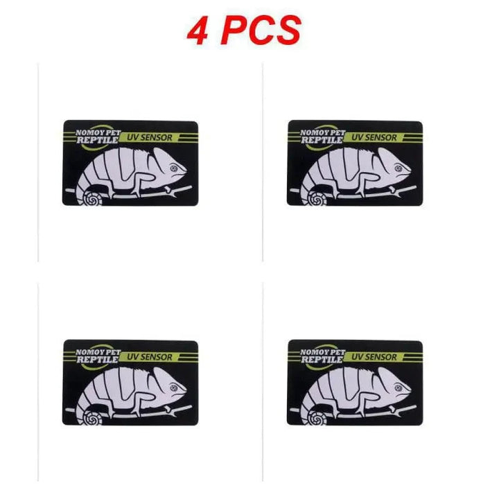 5-1PCS UVB Tester Reptil UVA UVB Fluorescent Lampe Tester Kort Reptil Lampe UV Sensor 10 Sekunder Hurtig Test Meter Kjøledyr Forsyninger | Skanto