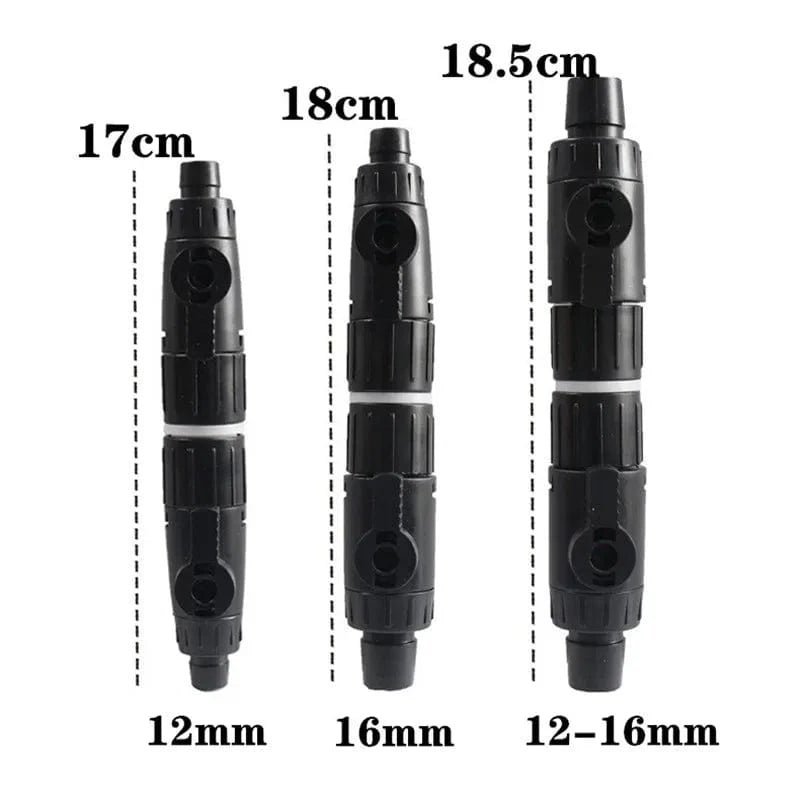 Akvarium 12/16mm Dobbel Tap Hurtigkobling Koble Fisk Tank Slange Rør Ventil Akvarium Filter Koble Tilbehør acuarios | Skanto