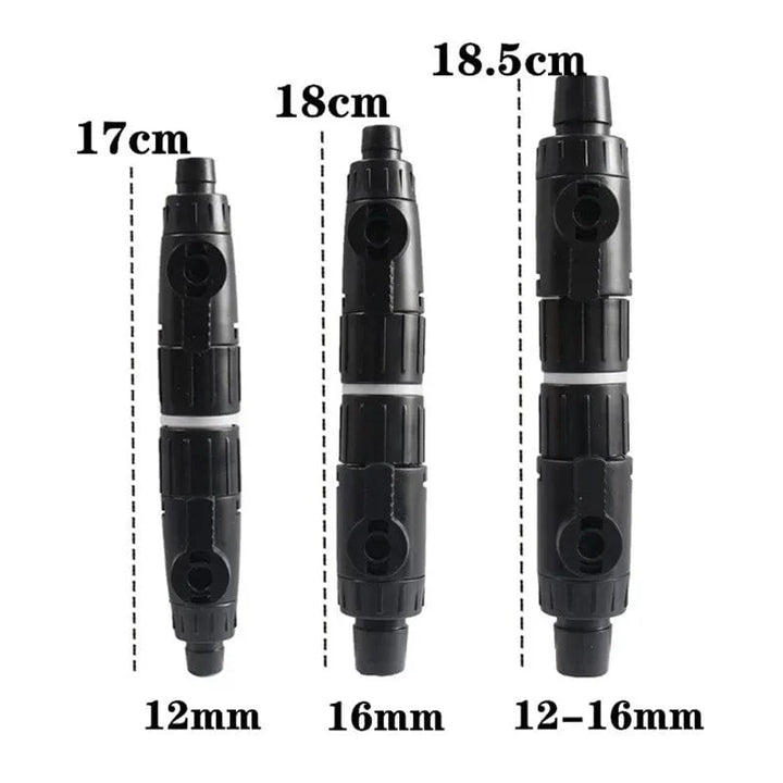 Akvarium 12/16mm Dobbel Tap Hurtigkobling Koble Fisk Tank Slange Rør Ventil Akvarium Filter Koble Tilbehør acuarios | Skanto