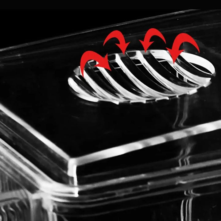 Akvarium Avlincubator Isolasjon Boks Dobbel Lag 4 Rom Transparent Akryl Selvflytende Fiskeg hatchery Boks Fisketank | Skanto