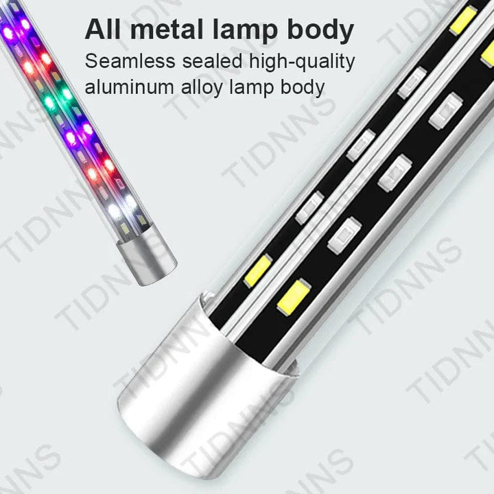 Akvarielampe LED Bred Vinkel Vanntett Fishtank Lampe Nedsenkbar Lysstyrke RGB Akvariedekor Lys Plante Vekst Lampe 22-57 | Skanto