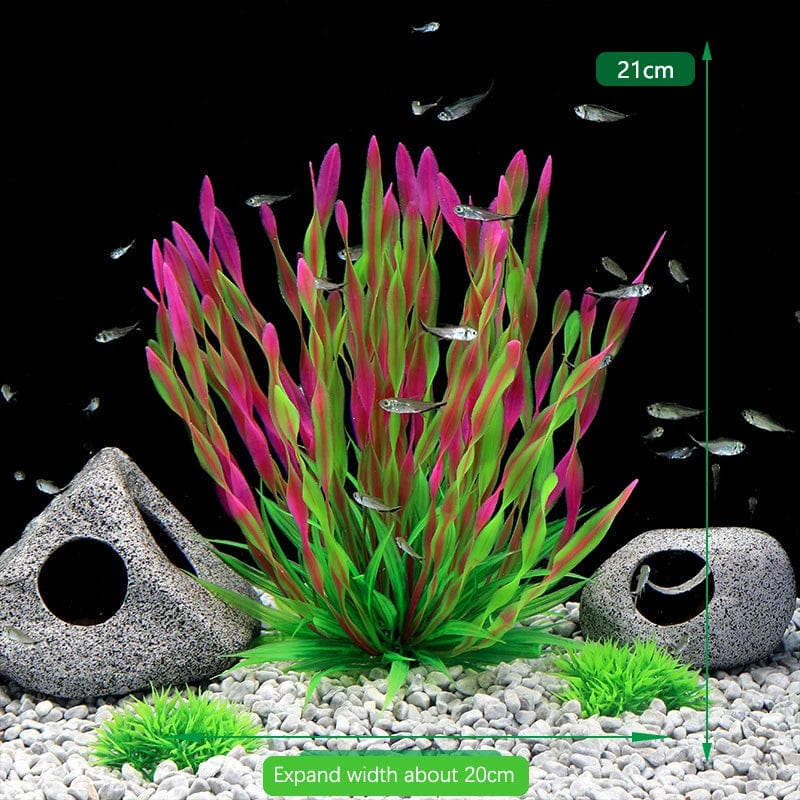 Fluorescerende akvarium dekor fisketank landskapskorall simulering korall ornament små undervanns verden landskap dekor | Skanto