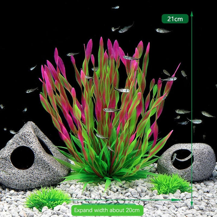 Fluorescerende akvarium dekor fisketank landskapskorall simulering korall ornament små undervanns verden landskap dekor | Skanto