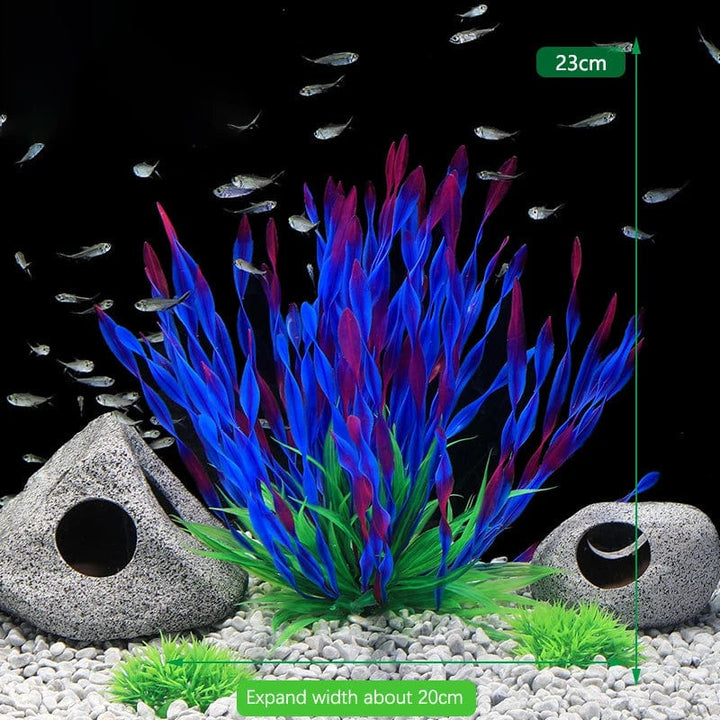 Fluorescerende akvarium dekor fisketank landskapskorall simulering korall ornament små undervanns verden landskap dekor | Skanto