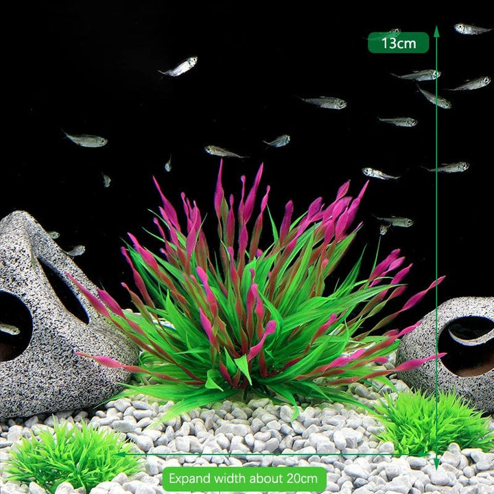 Fluorescerende akvarium dekor fisketank landskapskorall simulering korall ornament små undervanns verden landskap dekor | Skanto