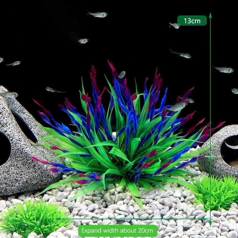 Fluorescerende akvarium dekor fisketank landskapskorall simulering korall ornament små undervanns verden landskap dekor | Skanto