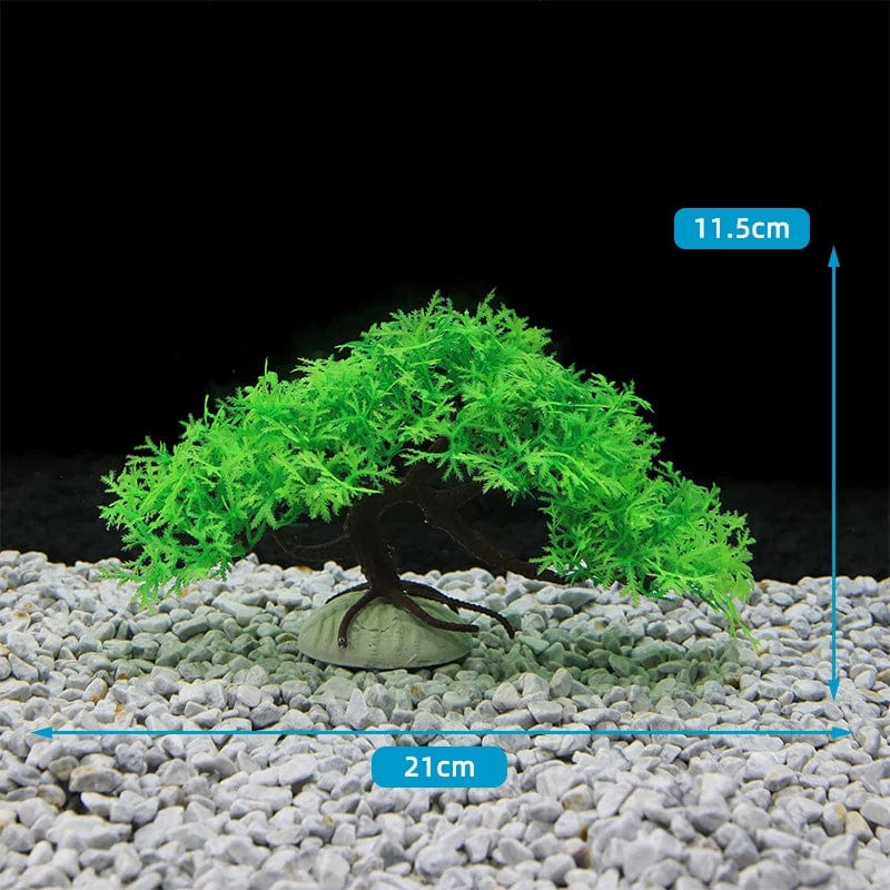Fluorescerende akvarium dekor fisketank landskapskorall simulering korall ornament små undervanns verden landskap dekor | Skanto