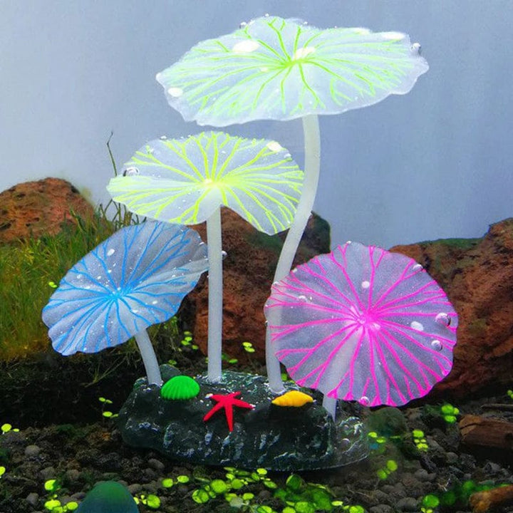 Fluorescerende akvarium dekor fisketank landskapskorall simulering korall ornament små undervanns verden landskap dekor | Skanto
