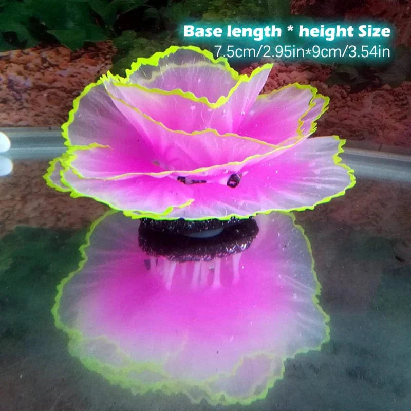 Fluorescerende akvarium dekor fisketank landskapskorall simulering korall ornament små undervanns verden landskap dekor | Skanto