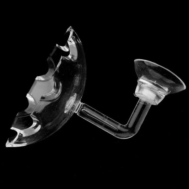 Reke Fôring Skål Reke Fôr Skål Akvarium Fiskeballon Reke Mat Skål Fôring Klar Glass Fôring Tube Skål Suge Tilbehør | Skanto