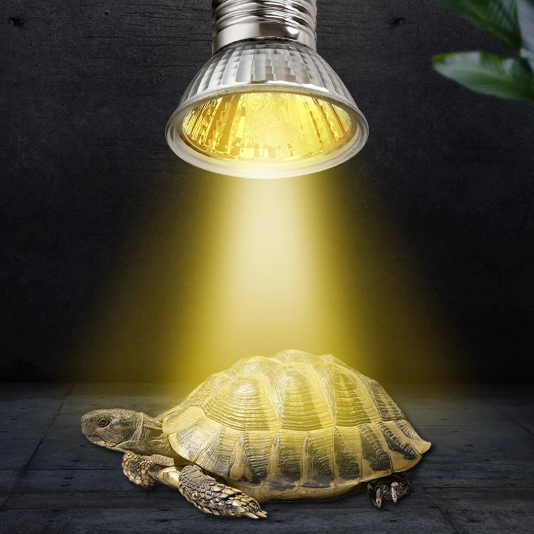 CE Reptile Lamp UVA+UVB 3.0 Kjæledyr Varmlampe Pære Skilpadde Basking Lys Pærer Amfibier Iguaner Temperaturkontroll | Skanto