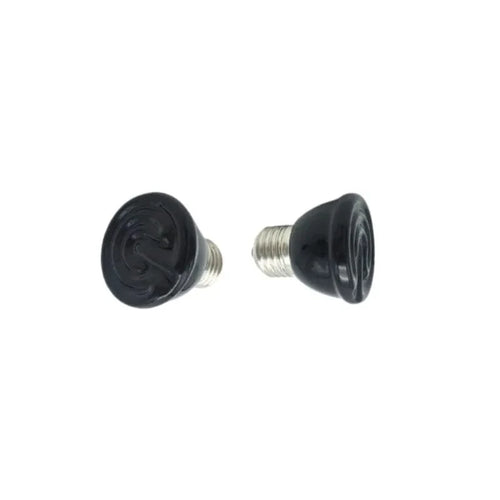 Mini Infrarød Keramisk Varme Lampe, Varmeutskiller Lyspære, Kjæledyr Reptil, Skilpadde Terrapin, Små Kjæledyr, 20W, 40W, 60W, 80W | Skanto