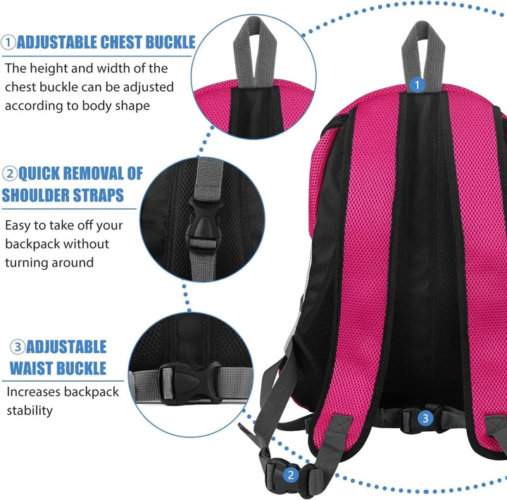 Pet Dog Carrier Bag Carrier For Dogs Backpack Portable Travel Breathable Dog Bag Outdoor Dog Carrier Bag Pet Carrying Supplies | Skanto