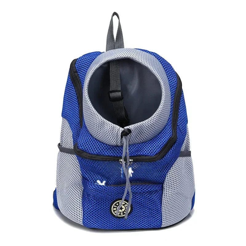 Pet Dog Travel Backpack Portable Outdoor Breathable Mesh Cat Puppy Double Shoulder Carrier Bag for Small Large Dogs Pet Supplies | Skanto