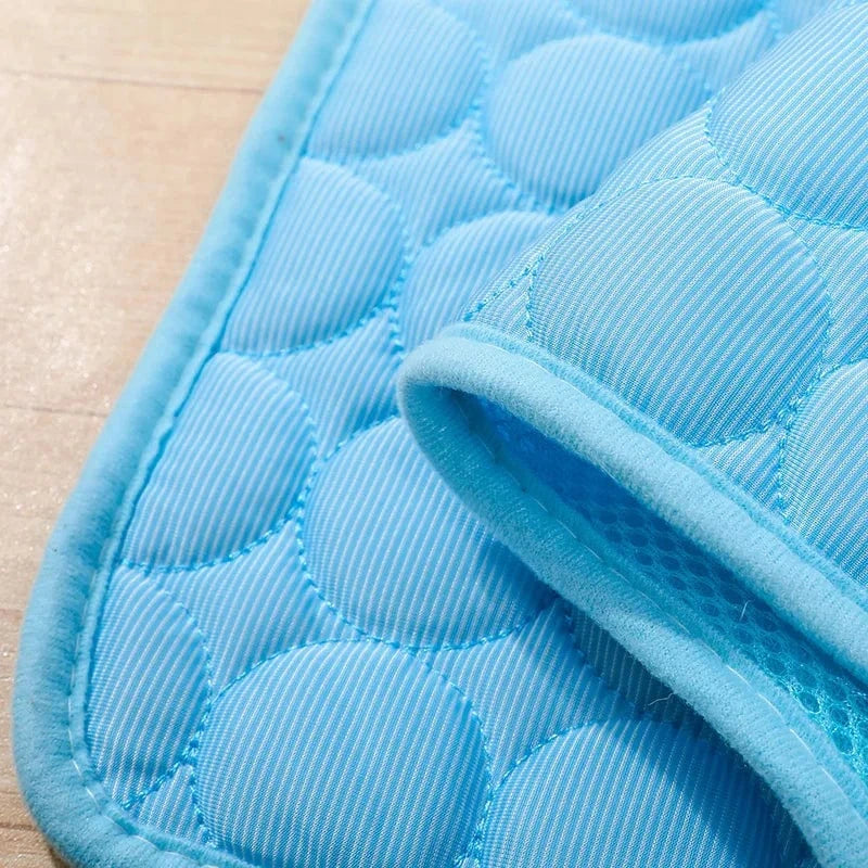 Sommerkjøling Pet Mat Gel Ice Pad for hunder katter Pustende myk kennel seng Antiskli varmt vær kjølig padde dyreforsyninger | Skanto