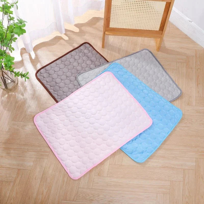 Sommerkjøling Pet Mat Gel Ice Pad for hunder katter Pustende myk kennel seng Antiskli varmt vær kjølig padde dyreforsyninger | Skanto