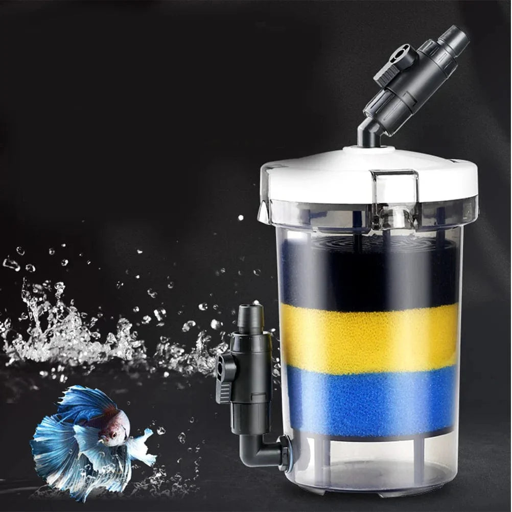 Front Grass Cylinder Filter Fish Tank Aquarium Equipment Water Pump Submersible | Skanto