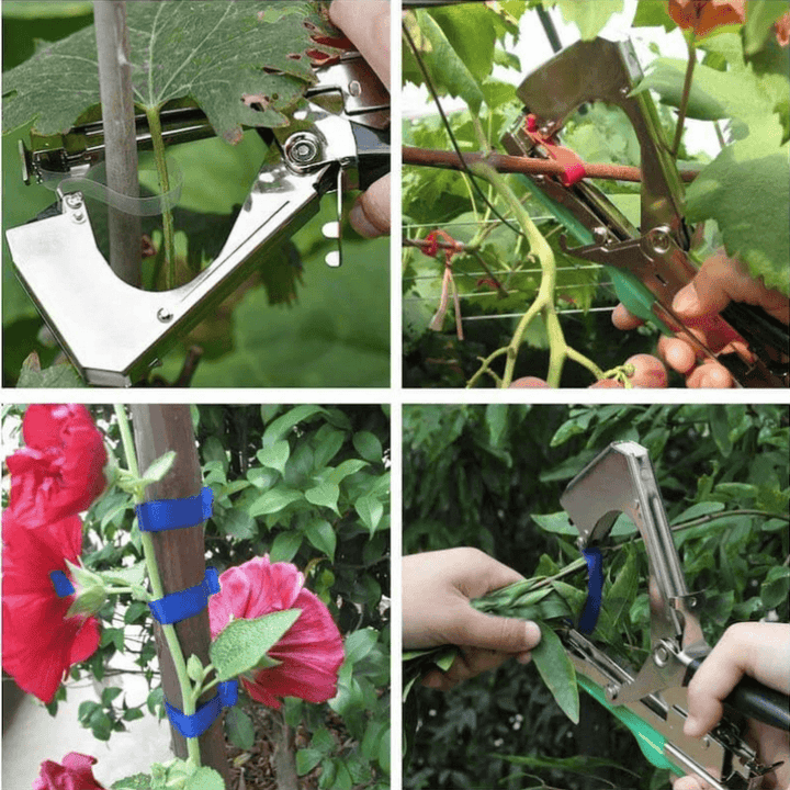 Skanto | Plante Støtteverktøy Sett – Enkel Plante Binding System for Klatrende Planter, Blomster & Grønnsaker